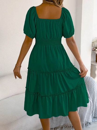 Square Neck Short Puff Sleeve Dress Trendsi 1d1eeb3a-f9a5-44a9-9b03-d4849df1b68c-Max-Origin