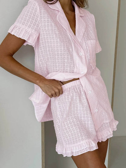Button Up Short Sleeve Top and Shorts Set Trendsi 1d4cc17a755f45e88a29ef02a6d0e14b-Max-Origin