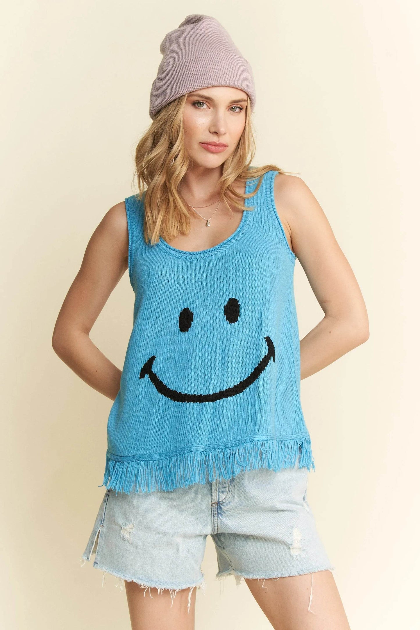 Jade By Jane Smiley Fringe Tank Top BLUE Trendsi 1d5c18d0242f4084aaf365aece7123c0-Max-Origin