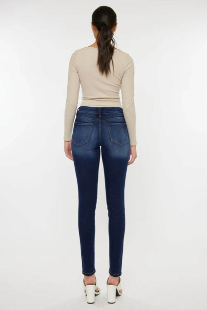 Kancan Mid Rise Gradient Skinny Jeans Trendsi 1d7d4341-717d-4ed7-85e8-06929aa0d539-Max