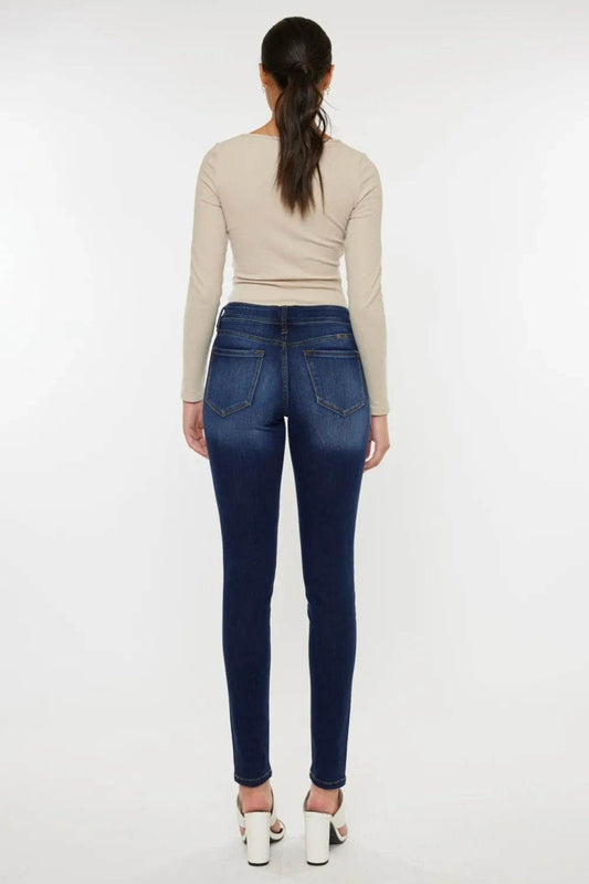 Kancan Mid Rise Gradient Skinny Jeans Trendsi 1d7d4341-717d-4ed7-85e8-06929aa0d539-Max