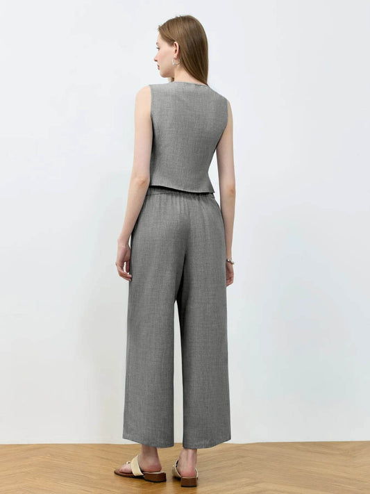 Tie Front Vest and Wide Leg Pants Set Trendsi 1dc0450a-3c05-479d-a50f-cdf170eb86c3-Max-Origin