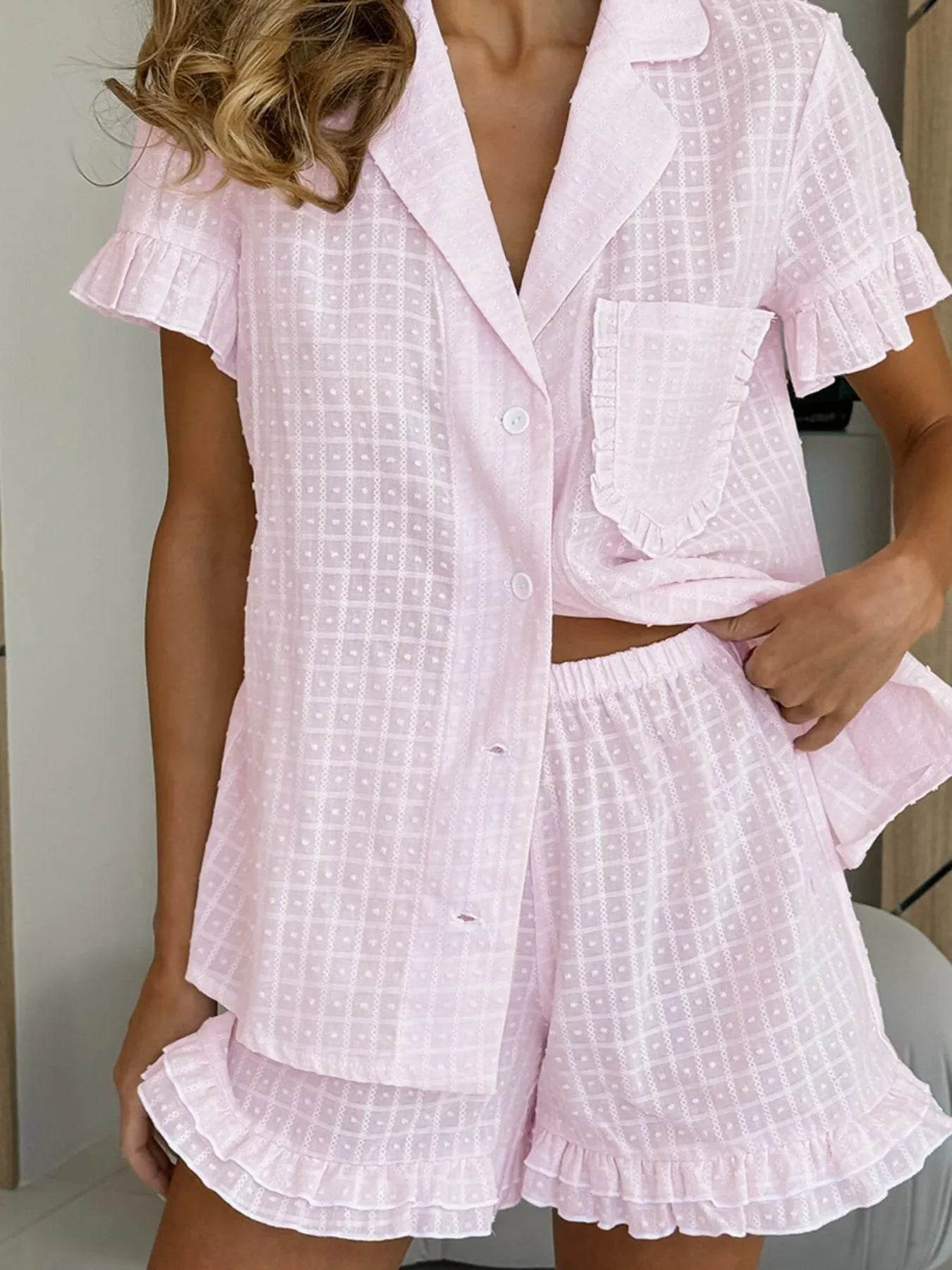Button Up Short Sleeve Top and Shorts Set Trendsi 1ed70e78-2c1a-43e6-bcf8-8b4fa2c7a865-Max-Origin