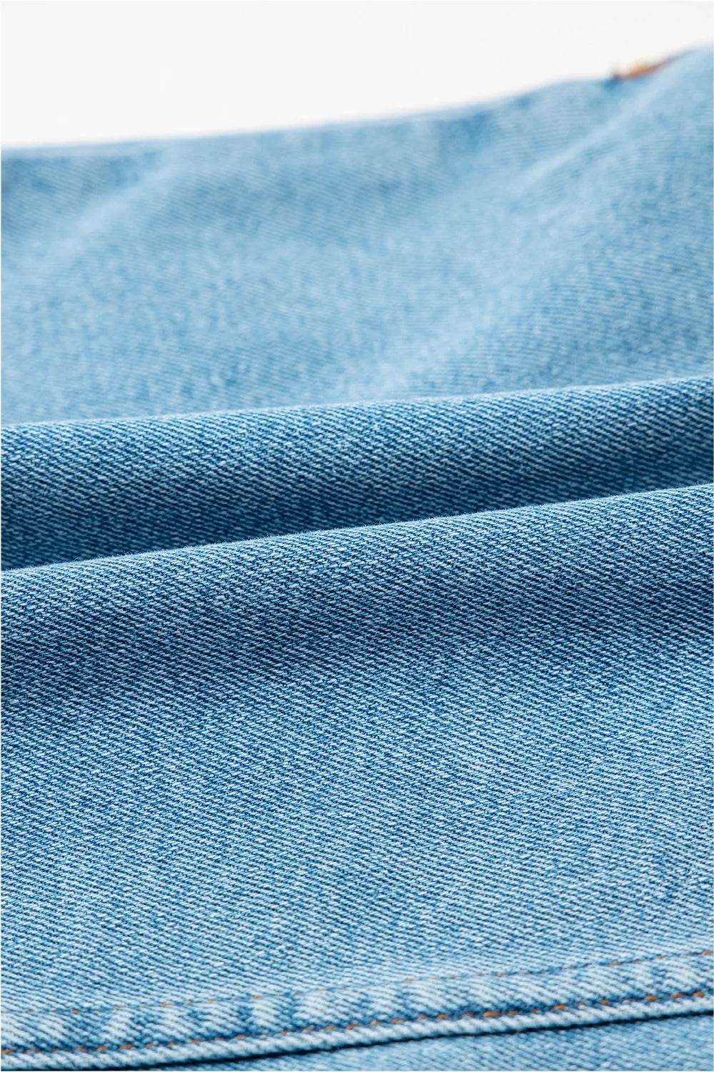 Acid Wash Bowknot Details High Waist Denim Skirt Trendsi 1eeab667-5edd-42d5-9d7b-52010c122121-Max-Origin