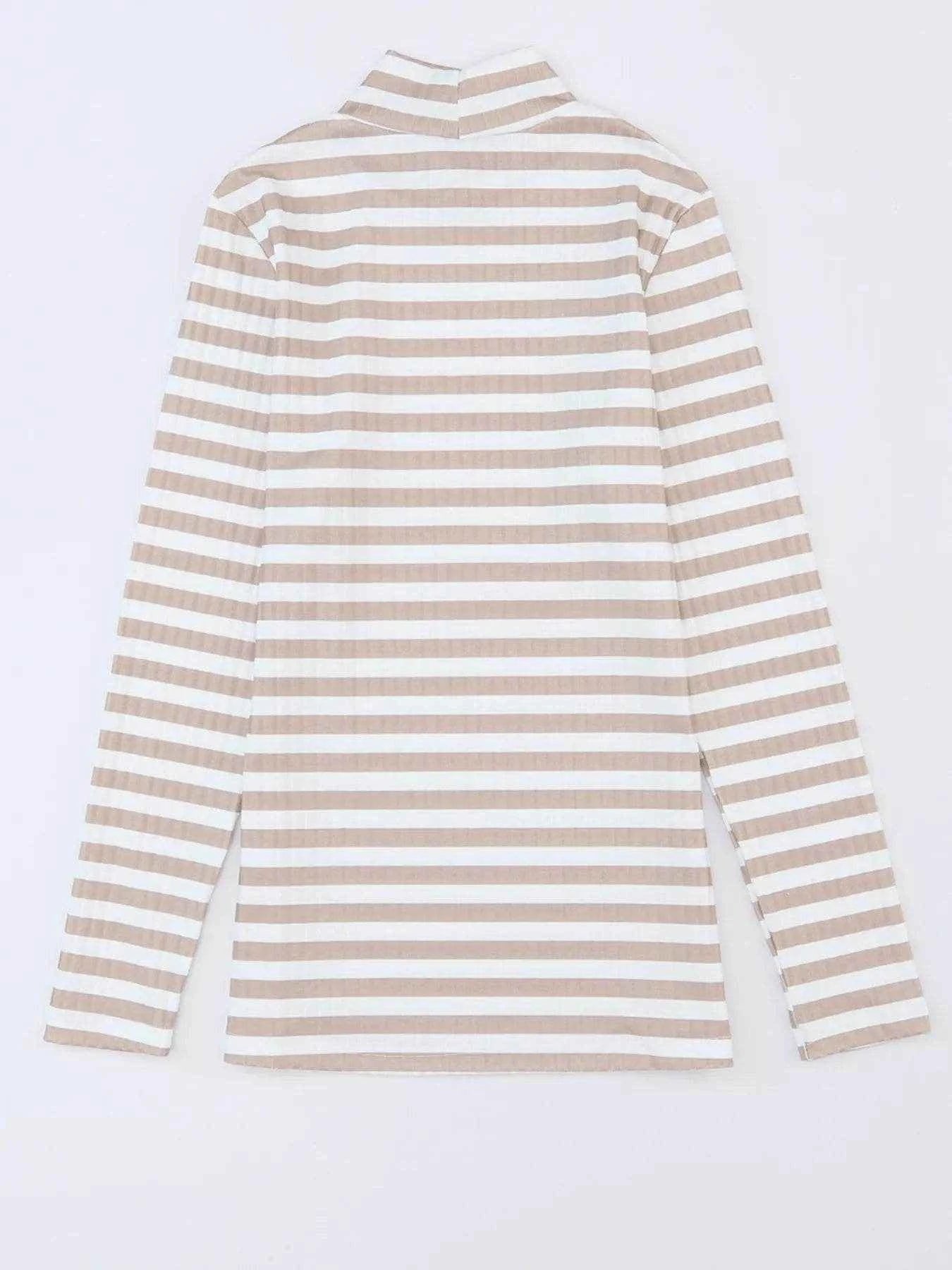 Striped Textured Knit Long Sleeve Tee Trendsi 1faa4e7c640145e29bf03ac956524d62-Max-Origin