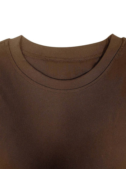 Long Sleeve Fitted T-Shirt Trendsi 1fb433ee-0189-4941-87a2-0f9b1b2daaff-Max-Origin