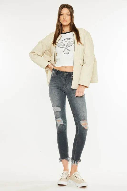 Kancan High Rise Distressed Ankle Skinny Jeans Trendsi 1fc54df1-c9c3-4e27-9a0b-cff37a8cfa37-Max-Origin