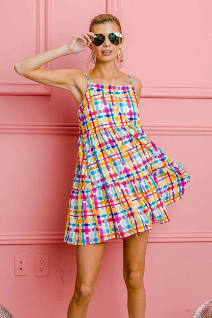 BiBi Multi Colors Plaid Sleeveless Sun Dress Trendsi 1fe5353567784e0ab68576e80ae72677-Max-Origin