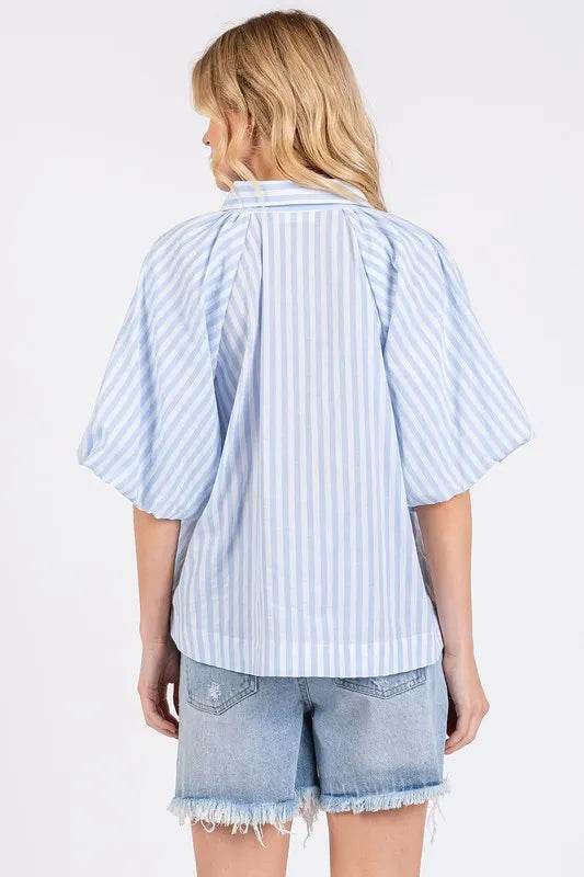Mittoshop Button Down Striped Puff Sleeve Shirt Trendsi 1ff79233-6378-4218-8797-cae36992587f-Max