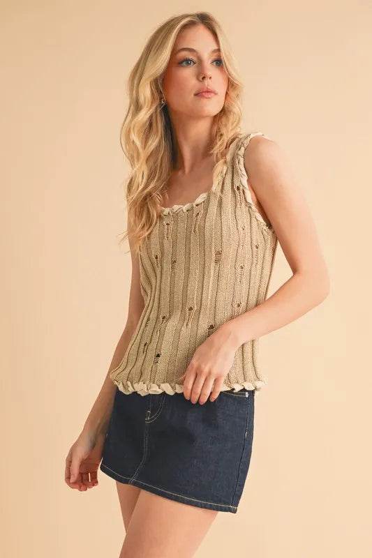 Aemi+Co Distressed Detail Round Neck Knit Tank Trendsi 1ffb639a2c1f45f991146ad82a16f821-Max-Origin
