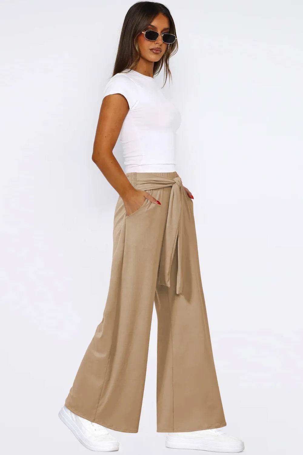 Tied Pocketed Wide Leg Pants Trendsi 2000514e-c7ee-4738-aec3-7972a0ef7878-Max