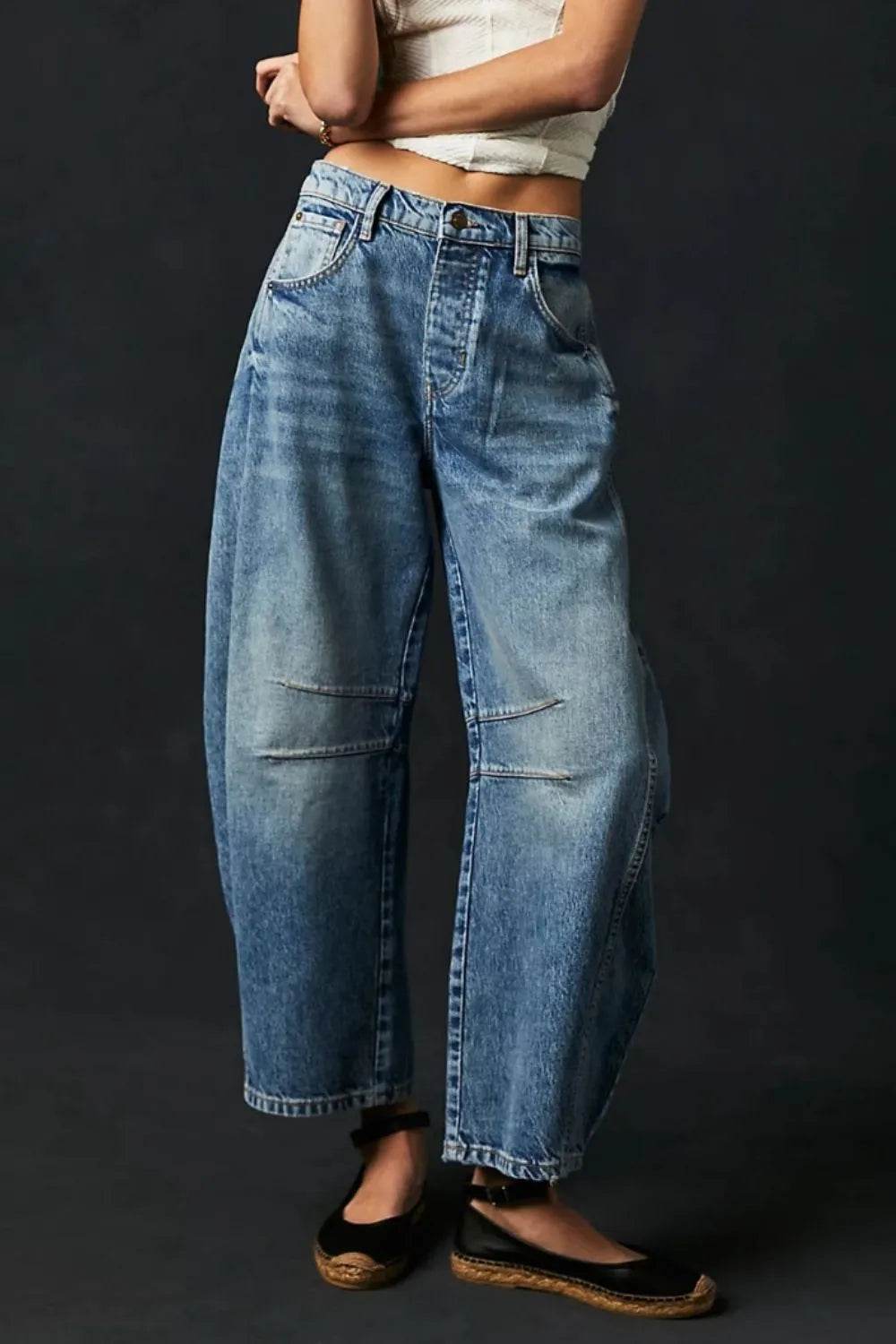 Wide Leg Jeans with Pockets Dusty Blue Trendsi 20521fb2-8b42-4e0a-8b96-fd667b343704-Max