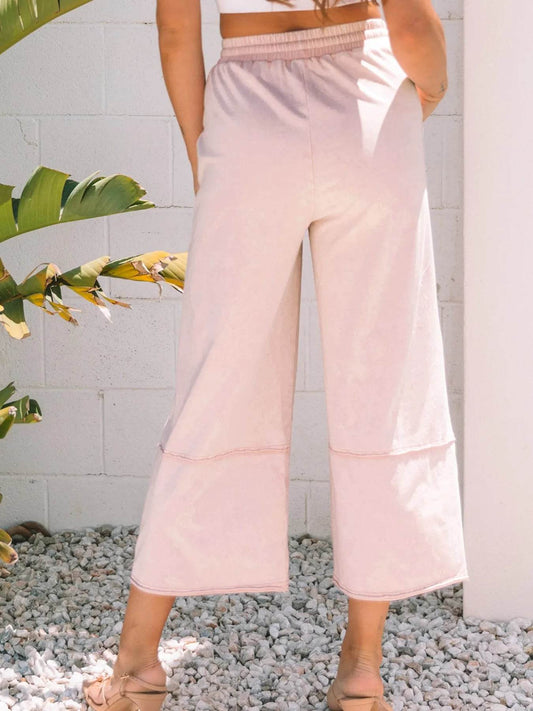 Floral Wide Leg Crop Pants with Drawstring Waistband Trendsi 20a1863a-ebf2-419e-92a6-a55b0e19e0ad-Max-Origin