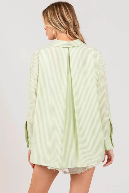 SAGE + FIG Striped Button Up Long Sleeve Shirt Trendsi 20afe44e-94ea-481f-9ad9-60efb2692f72-Max