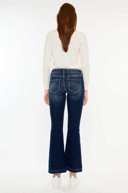 Kancan Mid Rise Button Fly Flare Jeans Trendsi 20cacd3e-cef8-44fe-be85-28fde41416b6-Max