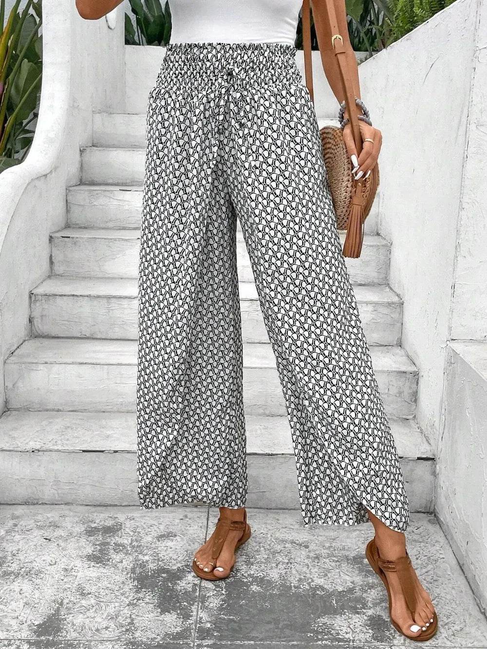 Tied Printed Wide Leg Pants Trendsi 20d96156-88f1-45ab-aecc-fd5beda88b61-Max