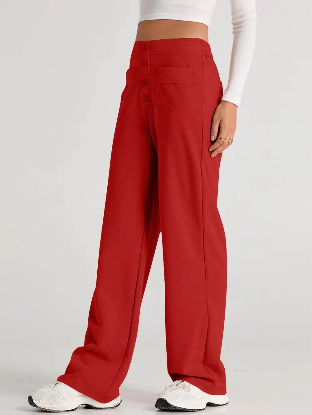 High Waist Wide Leg Pants Trendsi 20f6fabb-17c2-4534-a7b0-d9da4f8c78a6-Max