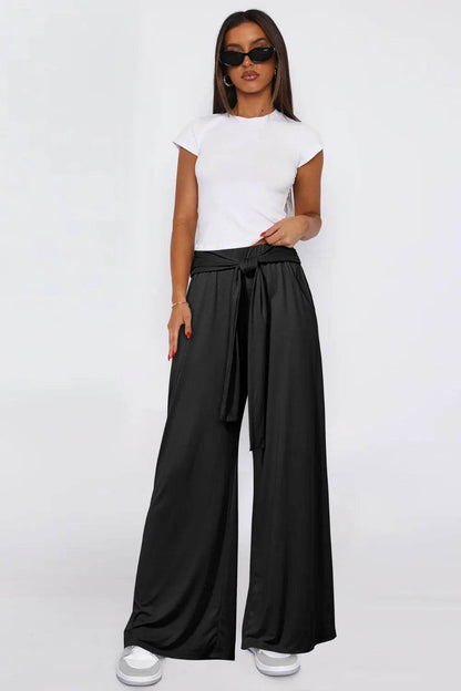 Tied Pocketed Wide Leg Pants Black Trendsi 2121568d-4705-4fe2-883e-31d8db7b945b-Max