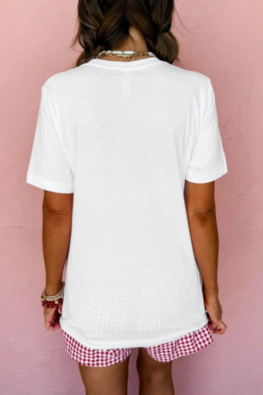 Letter Graphic Round Neck Short Sleeve T-Shirt Trendsi 218225f6-03fe-4e0c-89c1-304496c6035f-Max-Origin