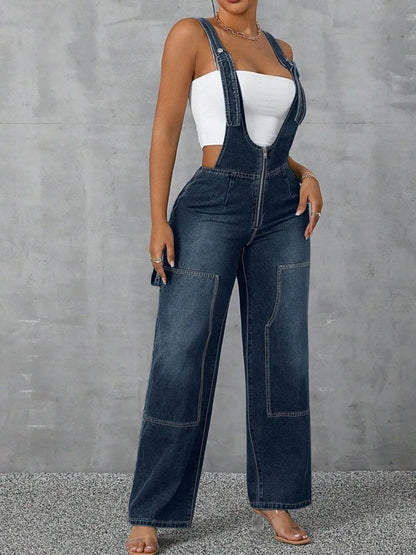 Zip Front Wide Strap Denim Overalls Trendsi 21e0defb-6740-4b77-a018-1e22d917577e-Max-Origin
