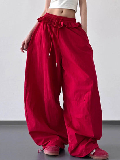 Drawstring Wide Leg Pants Trendsi 22bb3fc0-67c4-4ea6-8f99-a8c77b9a0834-Max-Origin