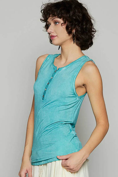 POL Half Button Round Neck Washed Tank Trendsi 22be768b-96e3-49be-aac9-42de3cc46611-Max-Origin