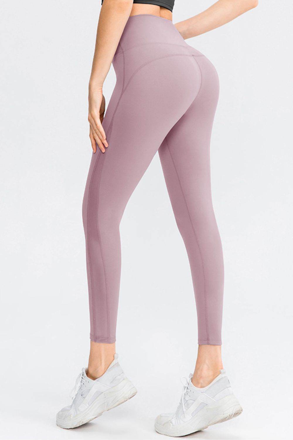 Wide Waistband Slim Fit Long Sports Pants Trendsi 22c906bfa0d74fe5ac7c994086941acf-Max