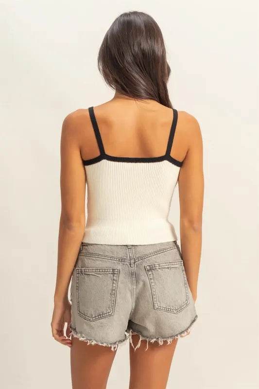HYFVE Square Neck Ribbed Knit Cami Trendsi 2306677da73a4534a8face6c2d5bbacf-Max-Origin