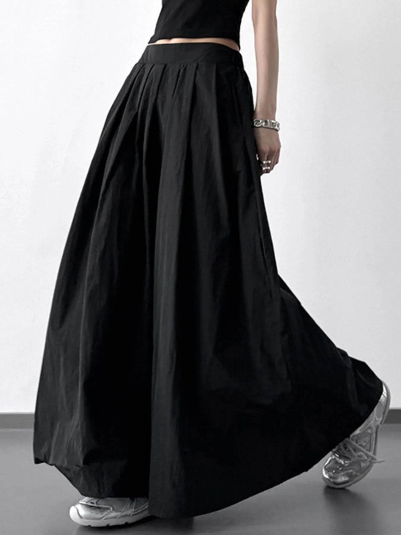 Pleated Linen Maxi Skirt Trendsi 23572533-1beb-4b90-a09f-22238d0dcc1b-Max-Origin