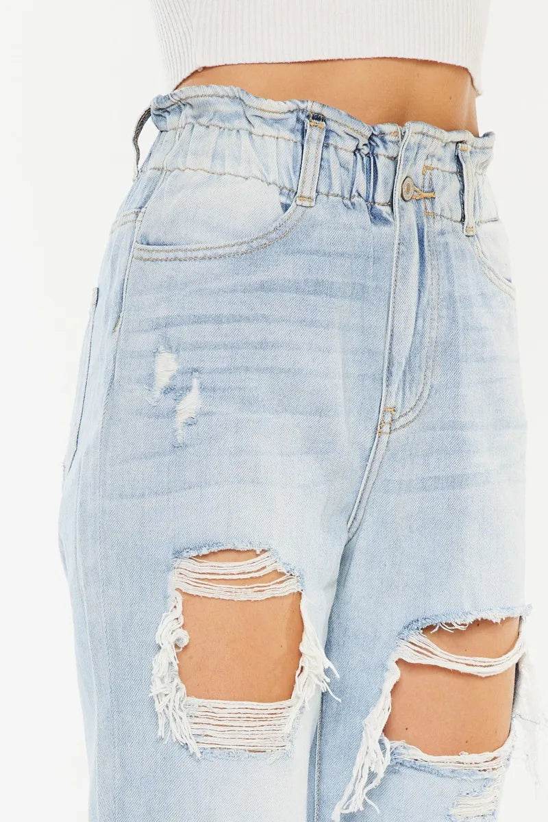 Kancan Open Pack Paperbag Mom Jeans Trendsi 23680e3d17304a4193d357d9eb945fee-Max-Origin