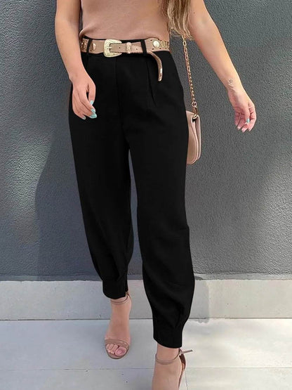 High Waist Cropped Pants Trendsi 23bfbd2b-092a-4624-ad2e-a475cda1e4ea-Max