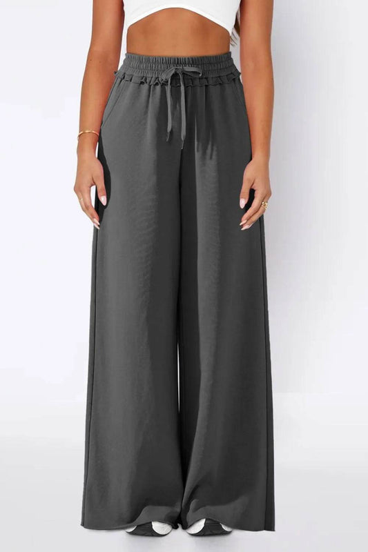 High Waist Wide Leg Pants Dark Gray Trendsi 23fca788-daa6-4f70-94d0-692185886843-Max