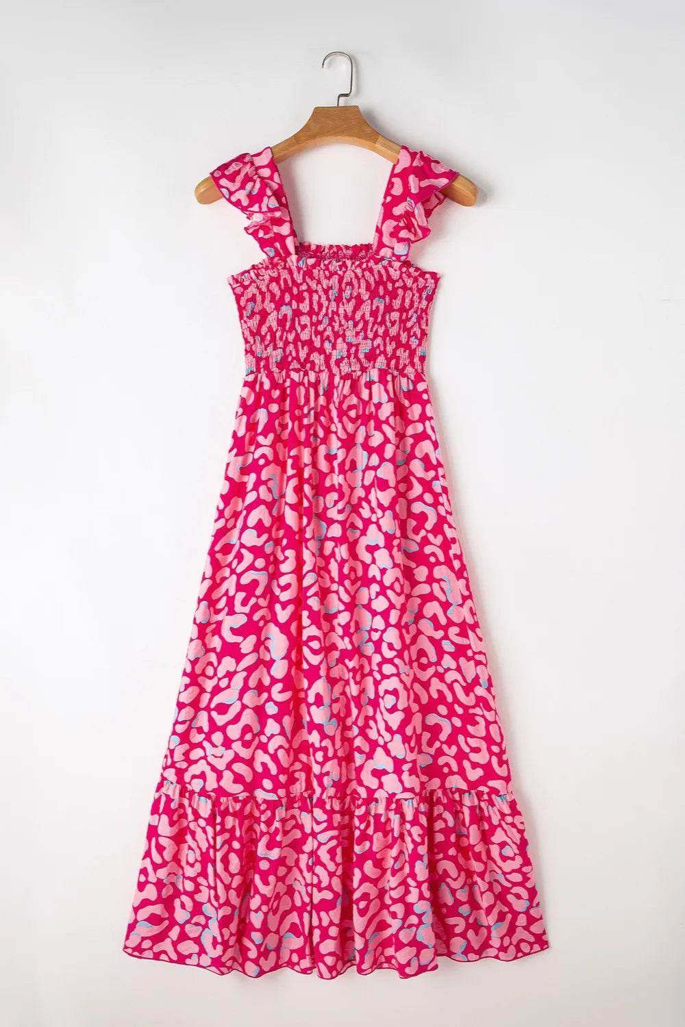 Ruffled Printed Wide Strap Dress Trendsi 2421c984-9f6f-4035-8ce5-8882bd582204-Max