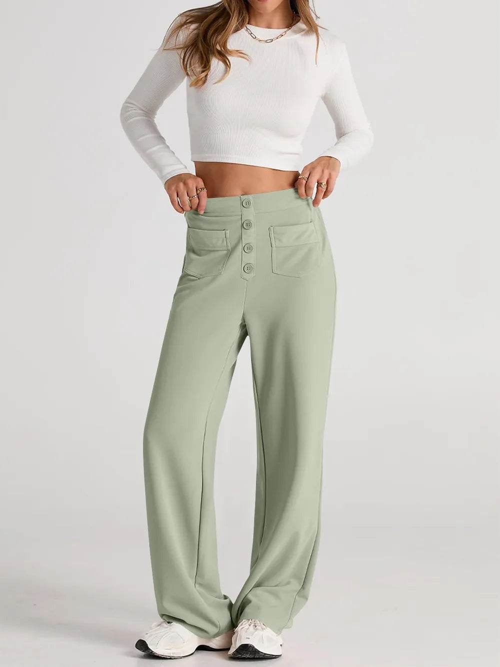 High Waist Wide Leg Pants Trendsi 2437eaff-9281-4388-8bb3-0c3add951476-Max
