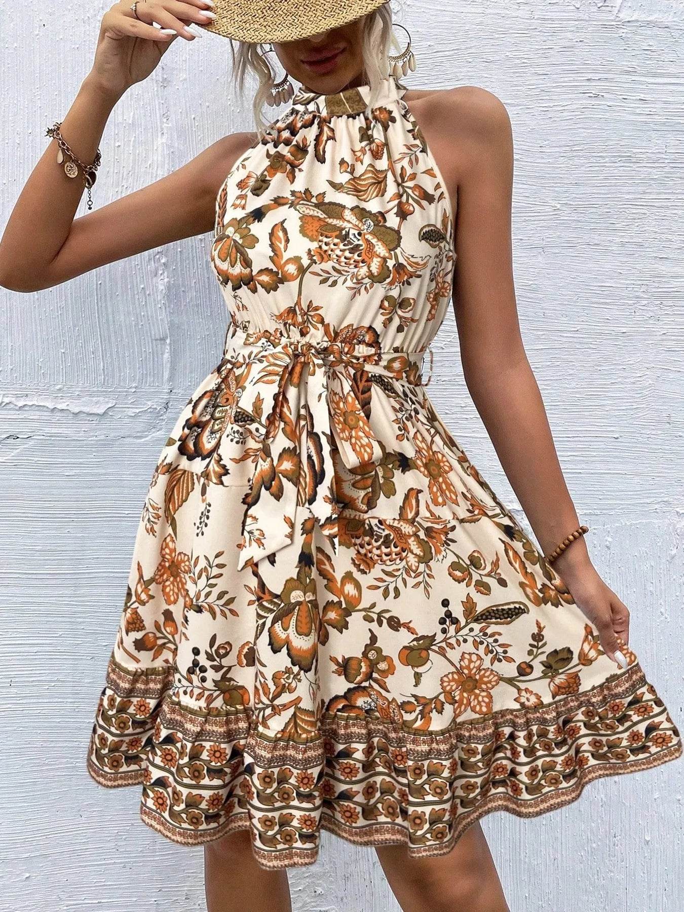 Floral Halter Neck Summer Mini Dress Trendsi 243e1029-ce29-41da-a42b-dcc312eca299-Max-Origin