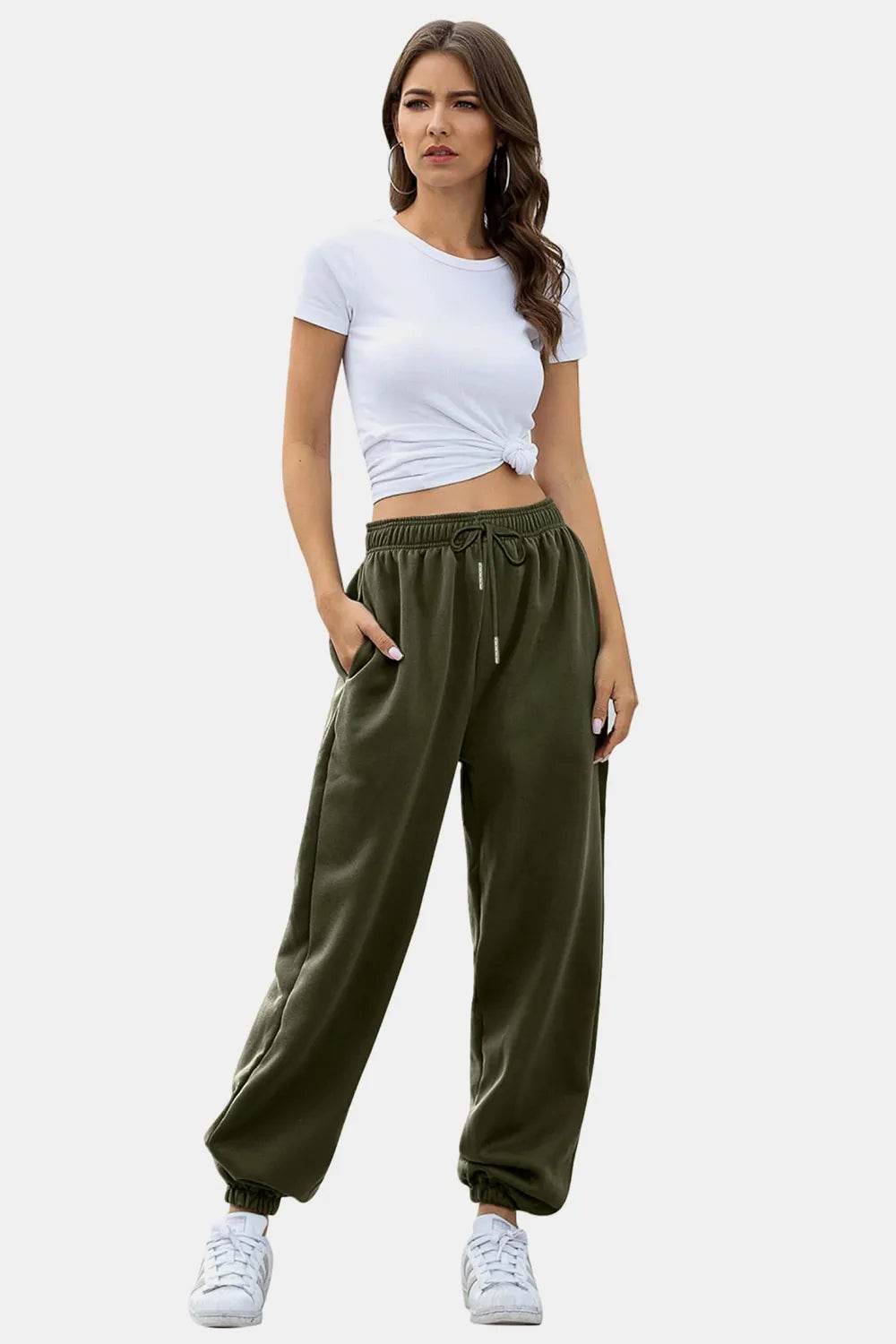 Elastic Waist Joggers with Pockets Trendsi 243e51b1-d446-4cac-9077-901d9ee7fc6e-Max