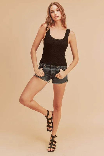 Aemi + Co Scoop Neck Wide Strap Knit Tank Trendsi 24482198-0687-4d96-a84f-4aac94722c71-Max