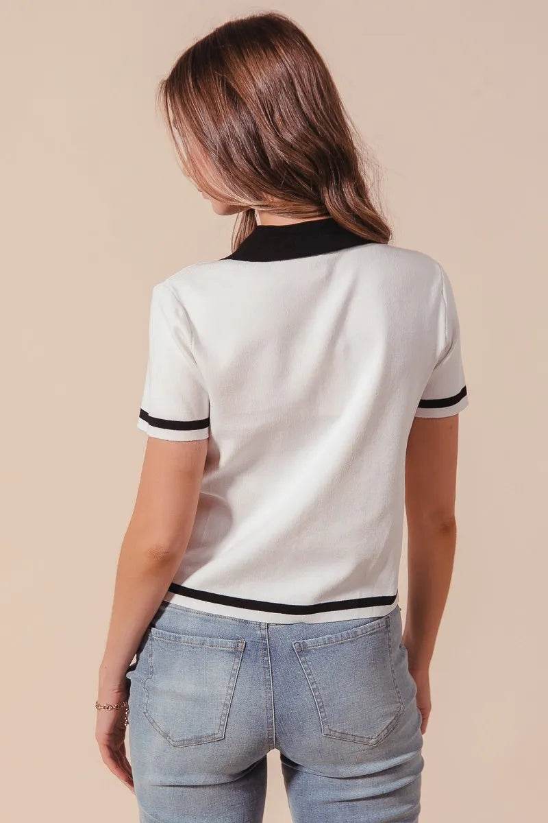 SO ME Button Down Knitted Sweater Shirt Top Trendsi 247fbf3c0271429b9442aad5ead16ba7-Max-Origin