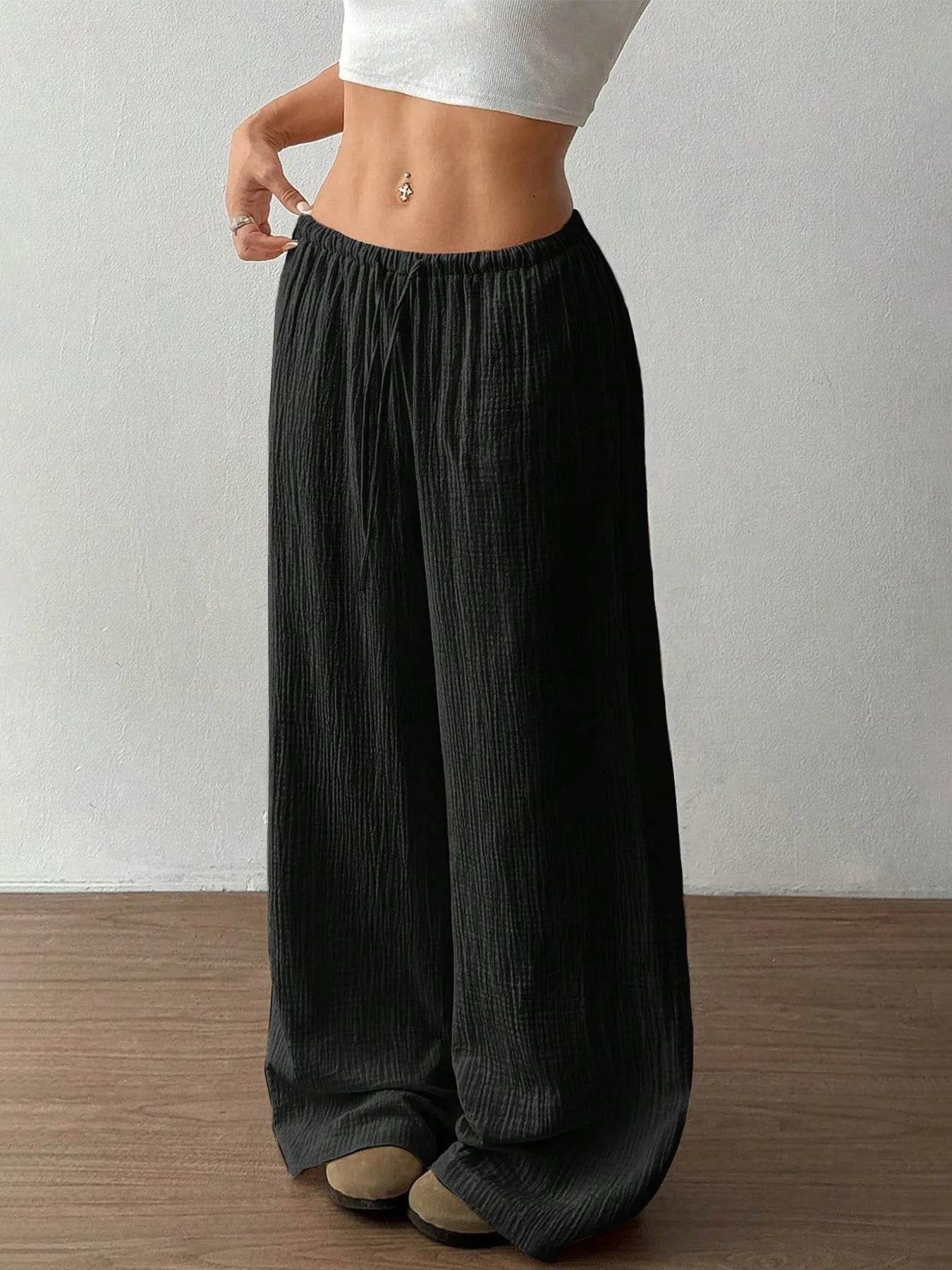 Drawstring Wide-Leg Casual Pants Trendsi 2515028db0ee4fc2bebfae65b2df2304-Max-Origin