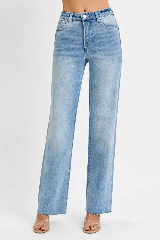 RISEN Tummy Control Rise Straight Jeans Trendsi 25c1680a2fec4a49b1f78532ab11f68e-Max-Origin