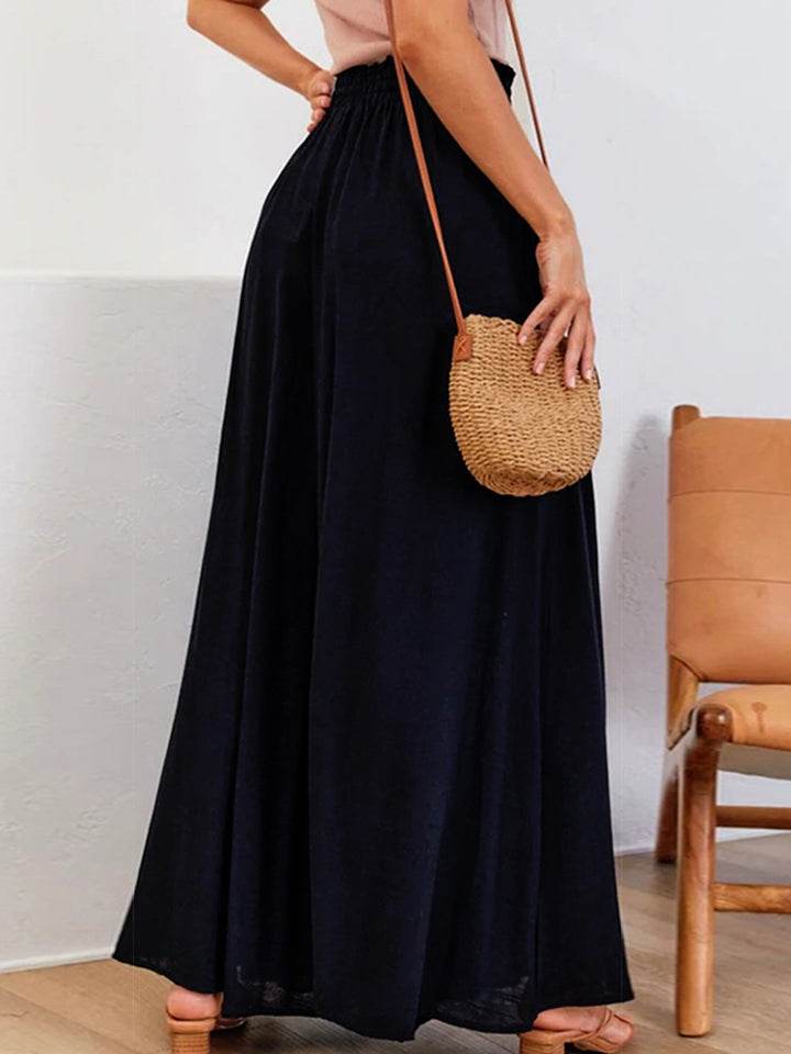 Drawstring Waist Wide Leg Pants Trendsi 25db12acfb9049c783e7846be31f08e2-Max