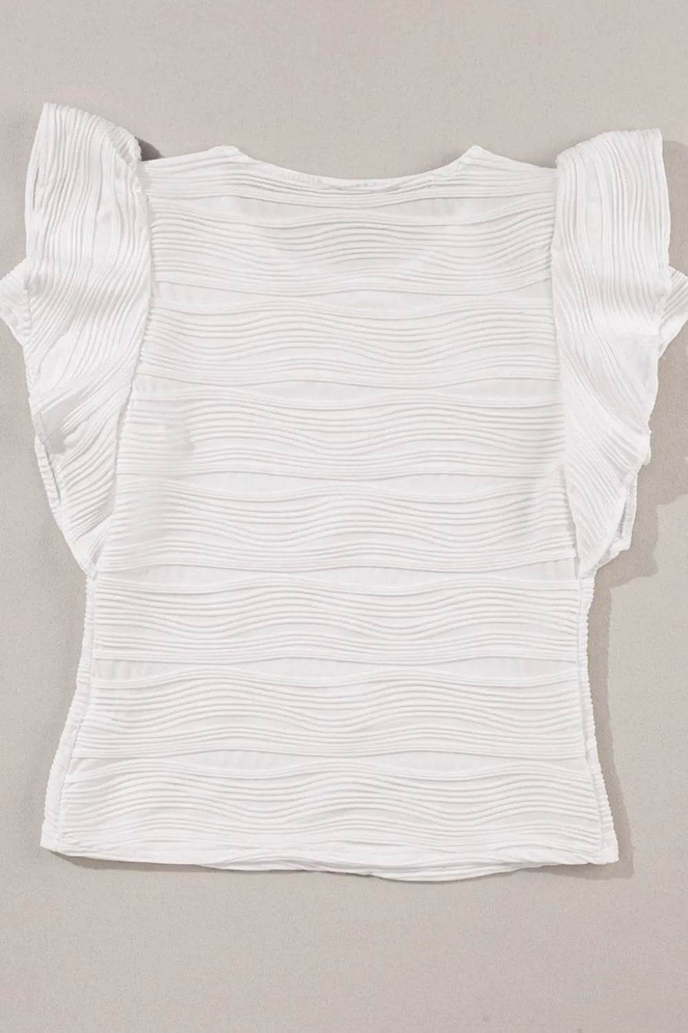 Ruffled Round Neck Textured Top Trendsi 261b0943-aa52-4f28-9be1-e208a19af8cf-Max-Origin