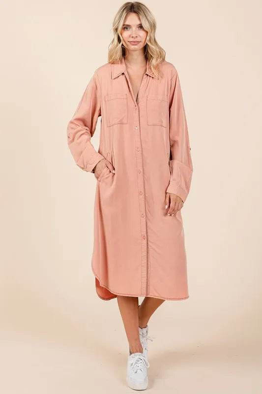 Mittoshop Button Down Long Sleeve Shirt Dress Trendsi 26348757-b5f2-42dd-860f-82af00b13eb0-Max