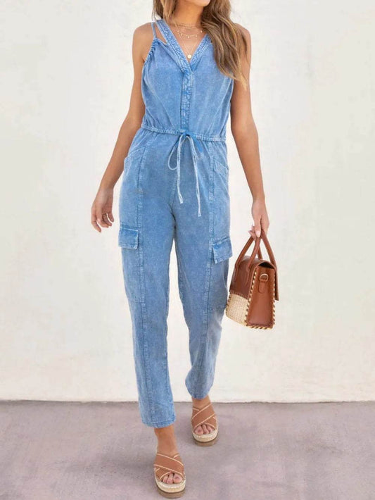 V-Neck Sleeveless Denim Jumpsuit Trendsi 27199ec8-3921-4d77-bf08-91e84f275814-Max