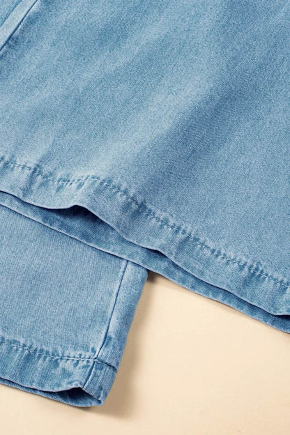Drawstring Cargo Pocket Wide Leg Jeans Trendsi 271c219595cf4a1aa3c6df206de28215-Max