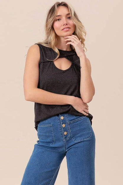 BiBi Baby Rib Knit Front Sut Out Detailed Sleeveless Trendsi 28059cb83376478e810205fba3e43a82-Max-Origin