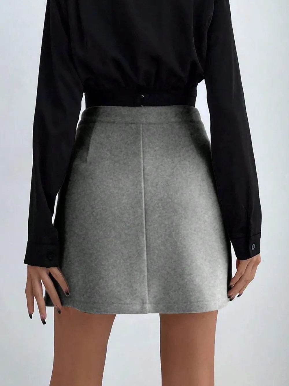 Buttoned Mini Skirt Trendsi 2806fbb5-4482-4cf3-b5d5-aa2f66bbd61a-Max