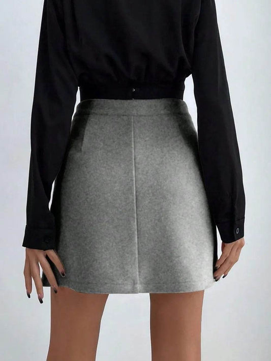 Buttoned Mini Skirt Trendsi 2806fbb5-4482-4cf3-b5d5-aa2f66bbd61a-Max