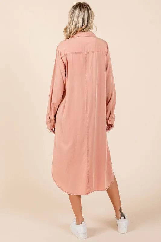 Mittoshop Button Down Long Sleeve Shirt Dress Trendsi 2869df7b-cd0b-4ec2-ab32-9ebbc354c774-Max