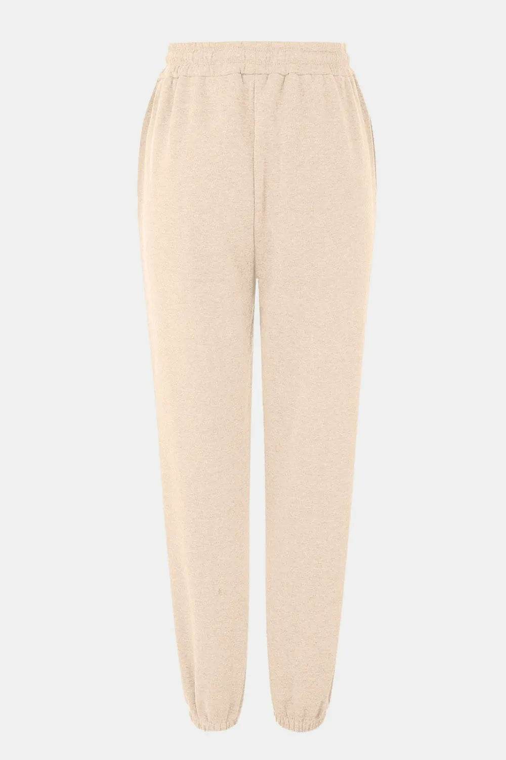 Elastic Waist Joggers with Pockets Pastel Yellow Trendsi 287668bf-16c4-4ffb-bec6-48da4bb08a98-Max